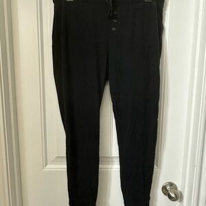 torrid Black Women’s  Button-Fly Drawstring Jogger Pants